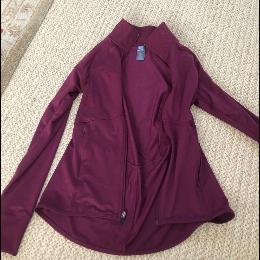 Champion plum zip up